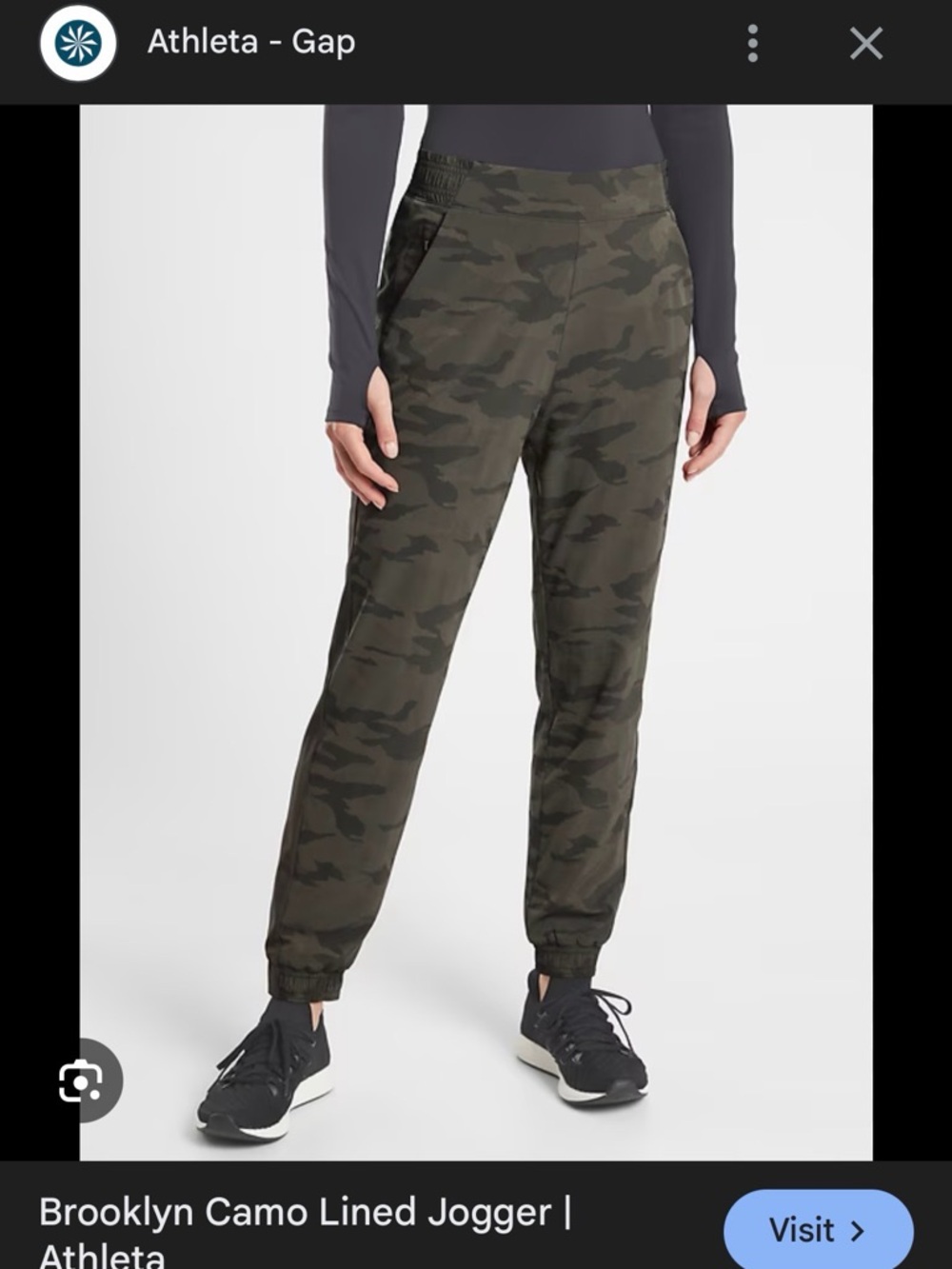 Athleta Brooklyn Textured Jogger Size 6 Mountain Olive